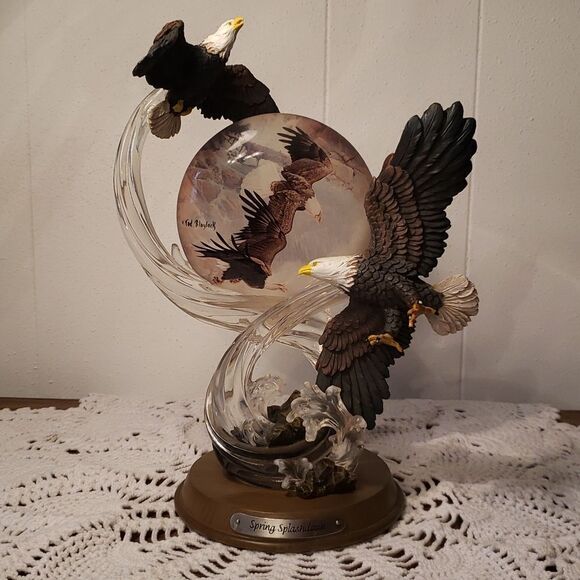 Vtg 2003 Bradford Exchange "Spring Splashdown" from Majestic Flights Collection - Picture 1 of 7